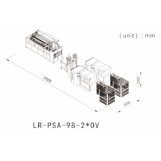 LR-PSA-98P Полностью автоматическая высокоскоростная машина для сборки карманных пружин